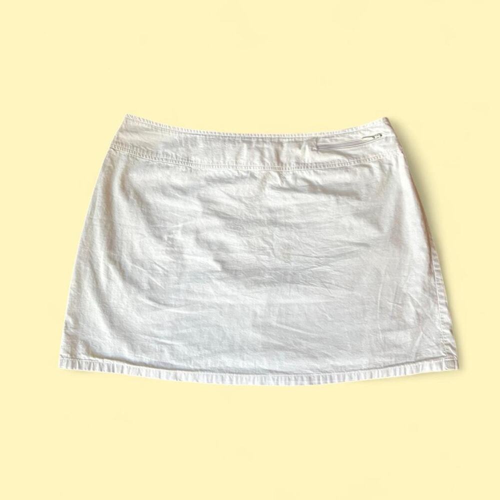 Vintage 1990s White/Cream Express Bleus Mini Skirt